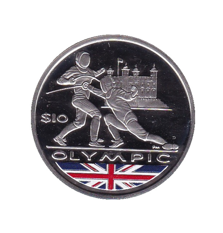 Islas Vírgenes Británicas Emisión conmemorativa Juegos Olímpicos de Verano, Londres 2012